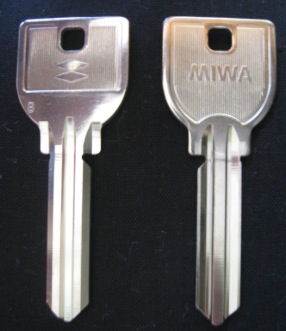 Miwa U9 Day Gate Key Blank